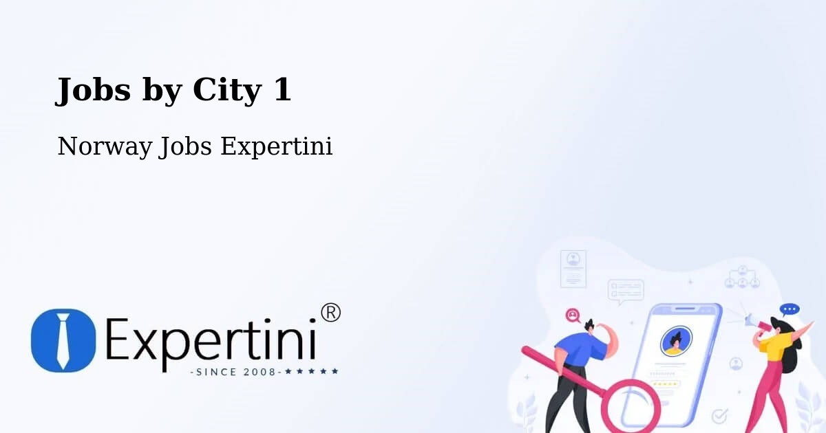 City Jobs in Norway - Expertini